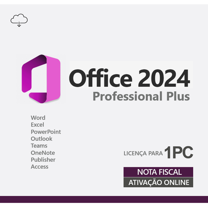 Licença Office 2024 Professional Plus Digital