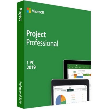 Microsoft Project Professional 2019 ESD - Cartão Chave de Licença