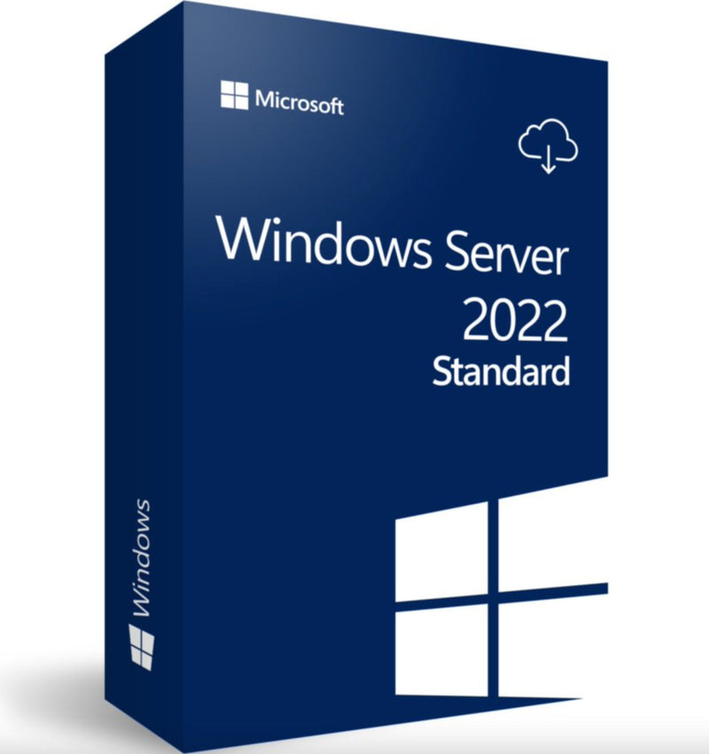 Windows Server 2022 Standard - Cartão Chave de Licença