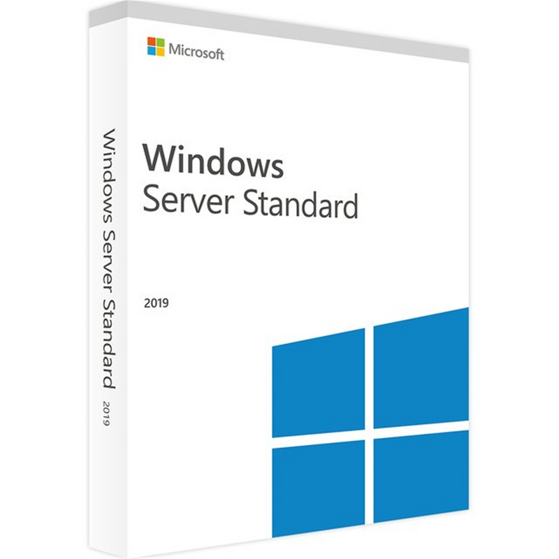 Windows Server 2019 Standard - Cartão Chave de Licença